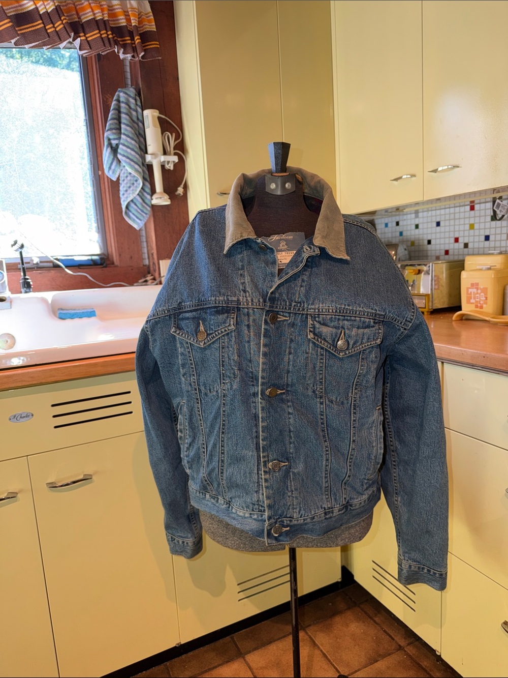 Gap Denim Jean Jacket Men’s Lined Coat Retro